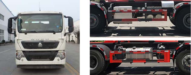 帝王環衛牌HDW5312ZXXZ6型車廂可卸式垃圾車