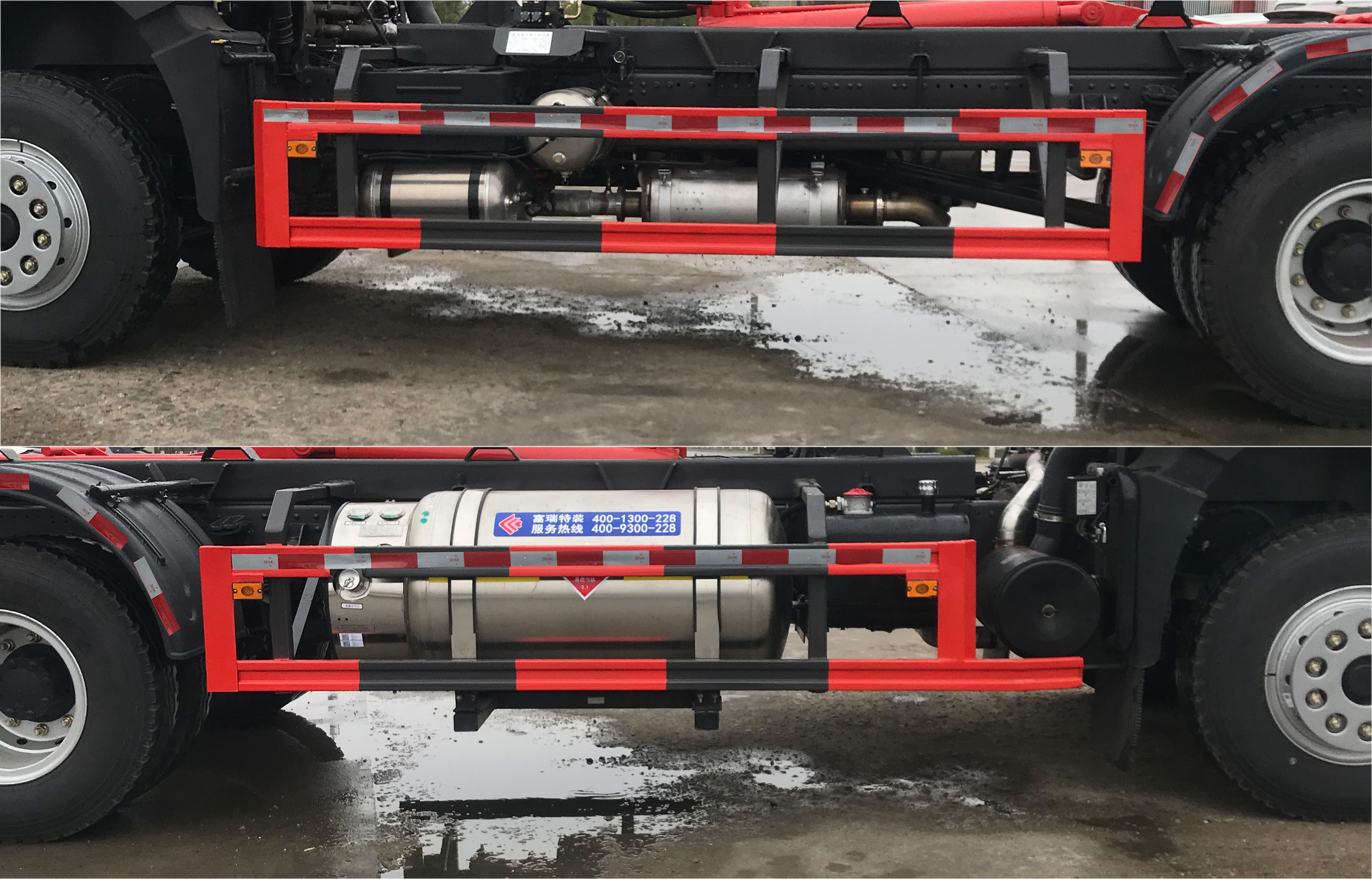 帝王環衛牌HDW5187ZXXE6型車廂可卸式垃圾車